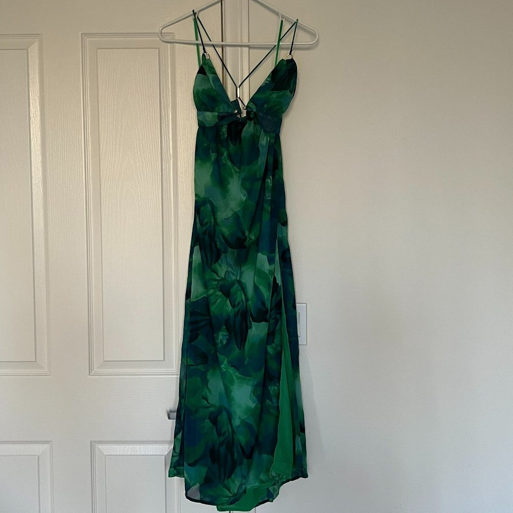 CALISTA MAXI DRESS - GREEN